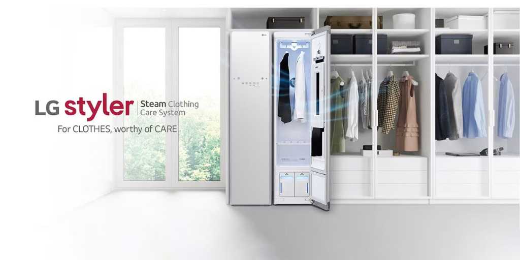 LG True Steam Styler Wardrobe